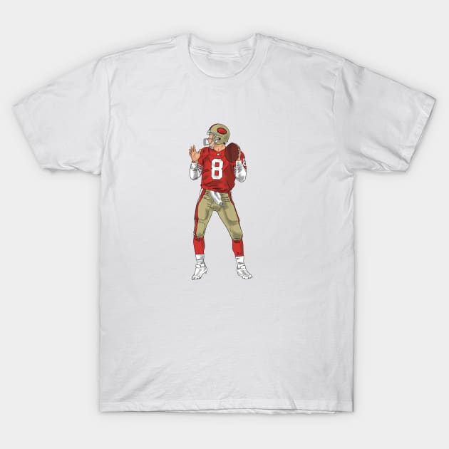 Steve Young T-Shirt by SickSticksCo